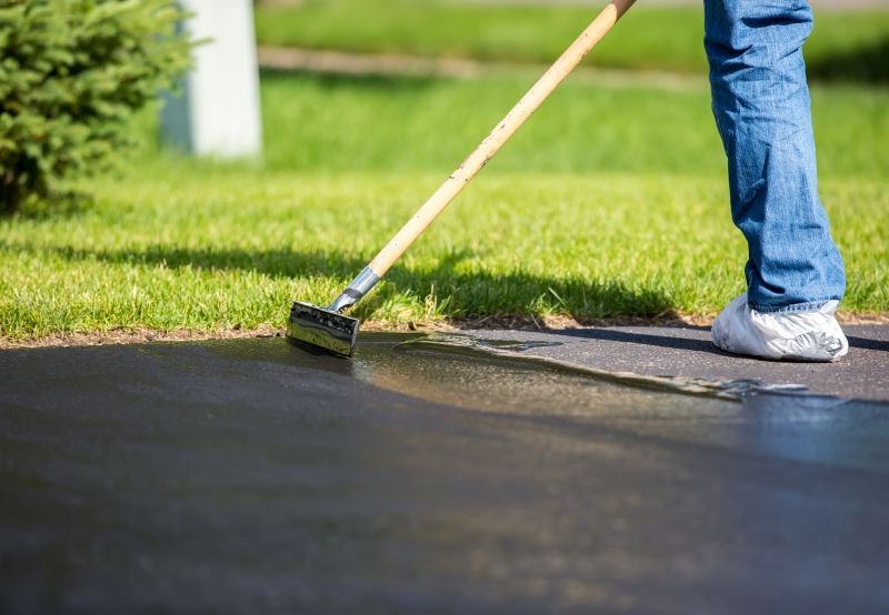 Blacktop Driveway Sealing